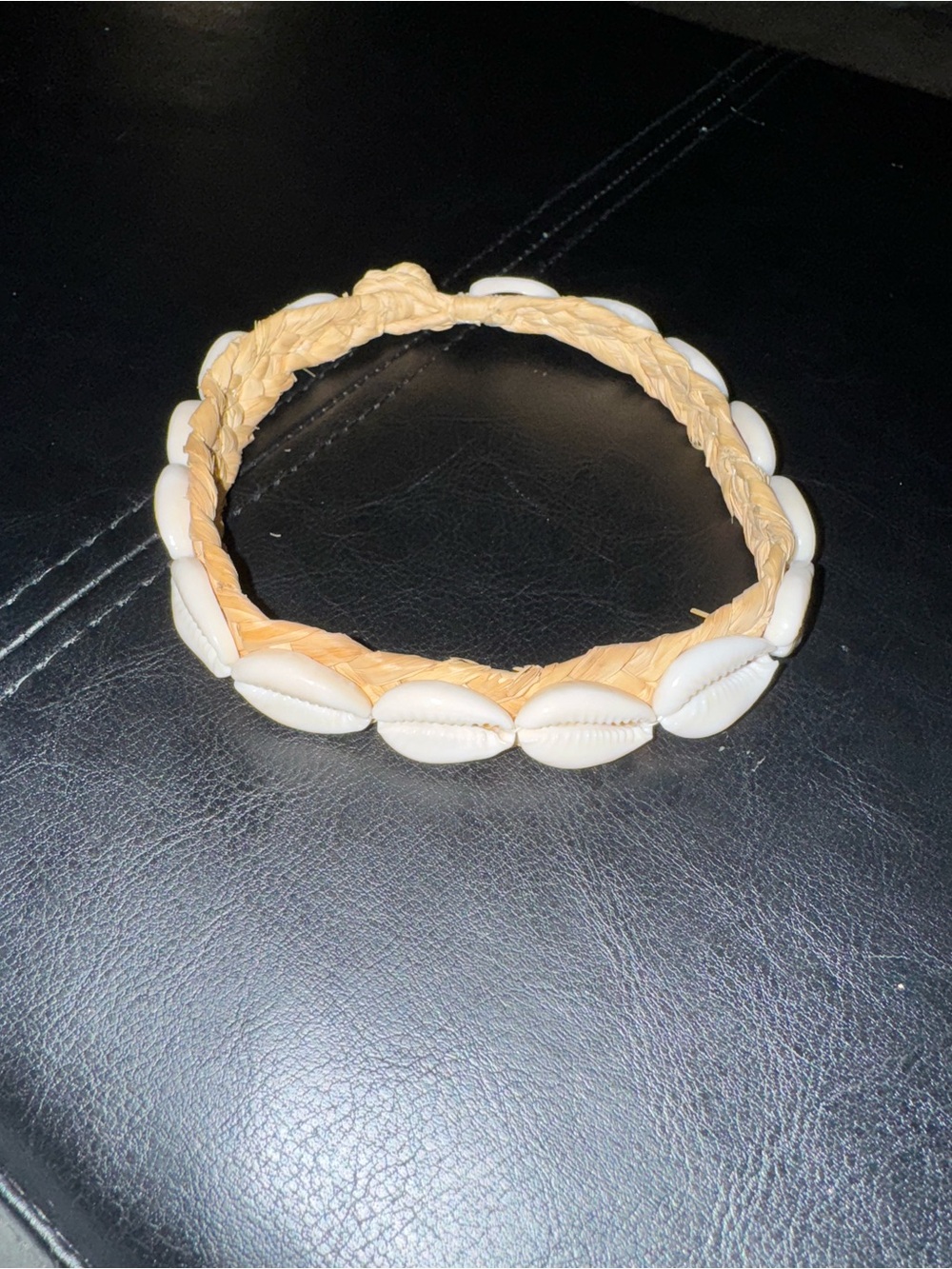 Cowrie shell choker